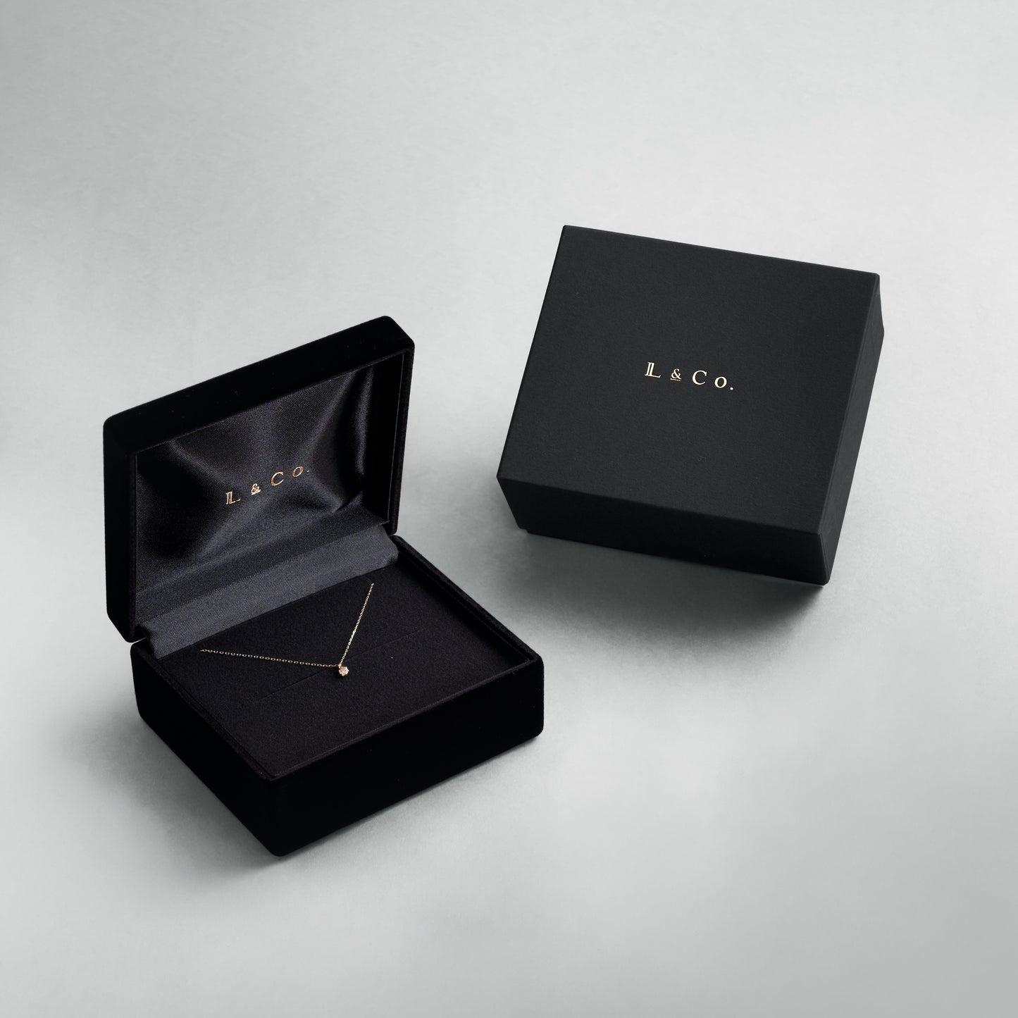 【ギフトラッピング】ブラックギフトボックス＆ショップバッグ