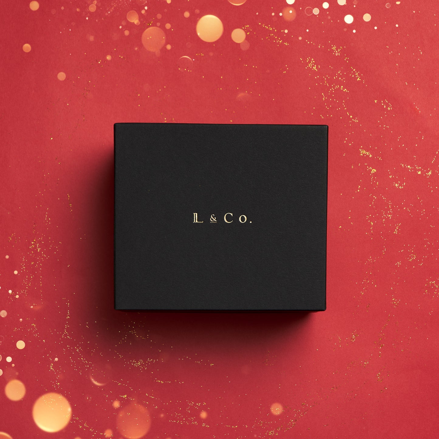 【ギフトラッピング】クリスマス限定 ブラックジュエリーギフトボックスセット