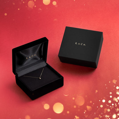 【ギフトラッピング】クリスマス限定 ブラックジュエリーギフトボックスセット